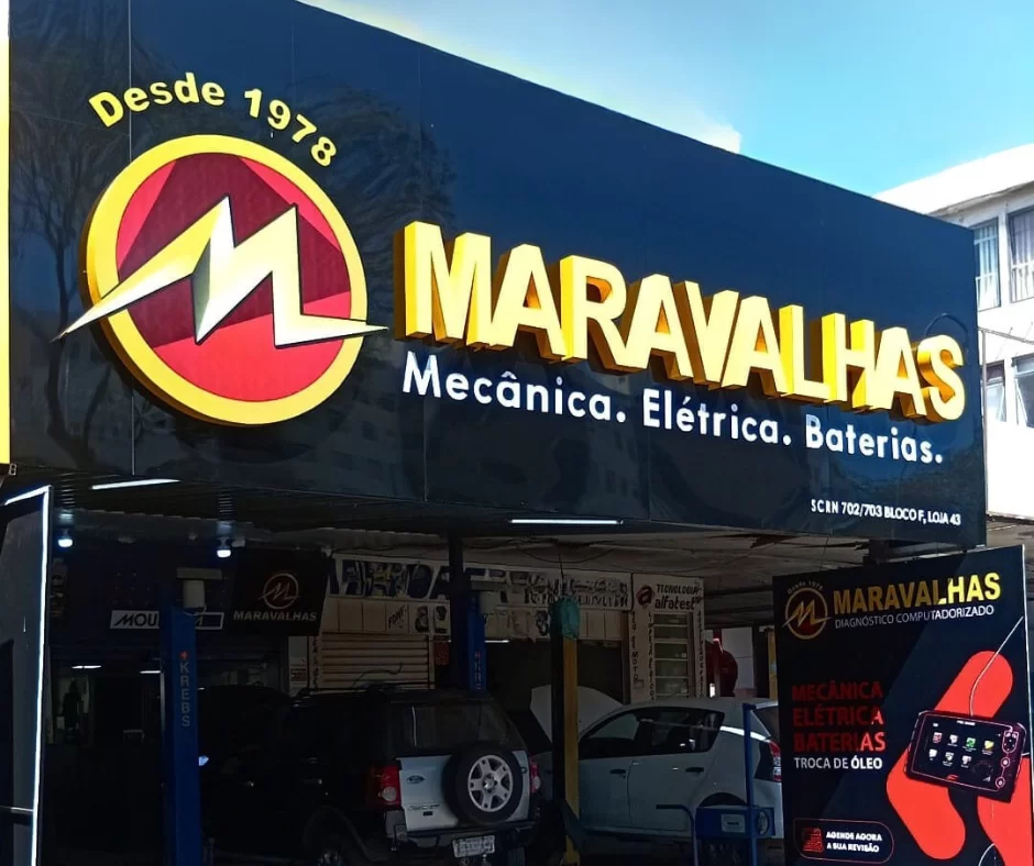 Nova Fachda da Oficina mecanica Maravalhas